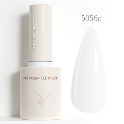 VENALISA 10ml Nail Gel Polish 90Colors HEMA/TPO Free UV LED Soak Off Long Lasting High Gloss Base TopCoat for Salon DIY Manicure