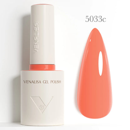 VENALISA 10ml Nail Gel Polish 90Colors HEMA/TPO Free UV LED Soak Off Long Lasting High Gloss Base TopCoat for Salon DIY Manicure
