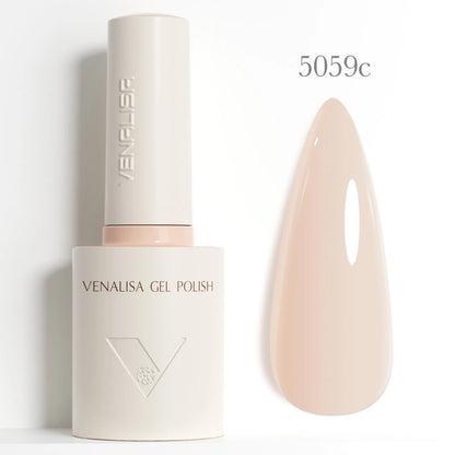 VENALISA 10ml Nail Gel Polish 90Colors HEMA/TPO Free UV LED Soak Off Long Lasting High Gloss Base TopCoat for Salon DIY Manicure