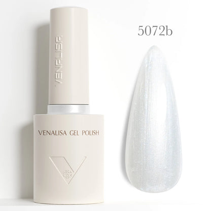 VENALISA 10ml Nail Gel Polish 90Colors HEMA/TPO Free UV LED Soak Off Long Lasting High Gloss Base TopCoat for Salon DIY Manicure