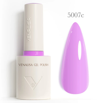 VENALISA 10ml Nail Gel Polish 90Colors HEMA/TPO Free UV LED Soak Off Long Lasting High Gloss Base TopCoat for Salon DIY Manicure