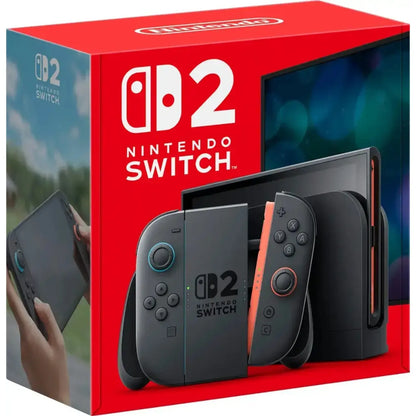 Nintendo Switch 2 Multi–Standard & Mario Kart World Bundle Options-Hong Kong Version (HK Charger with HK to US Plug Adapter)