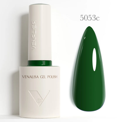 VENALISA 10ml Nail Gel Polish 90Colors HEMA/TPO Free UV LED Soak Off Long Lasting High Gloss Base TopCoat for Salon DIY Manicure