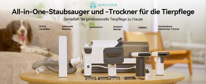 Pet Grooming Vacuum & Hair Dryer Kit 🐶✨