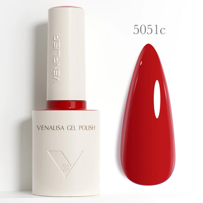 VENALISA 10ml Nail Gel Polish 90Colors HEMA/TPO Free UV LED Soak Off Long Lasting High Gloss Base TopCoat for Salon DIY Manicure