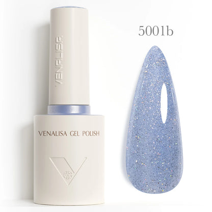 VENALISA 10ml Nail Gel Polish 90Colors HEMA/TPO Free UV LED Soak Off Long Lasting High Gloss Base TopCoat for Salon DIY Manicure