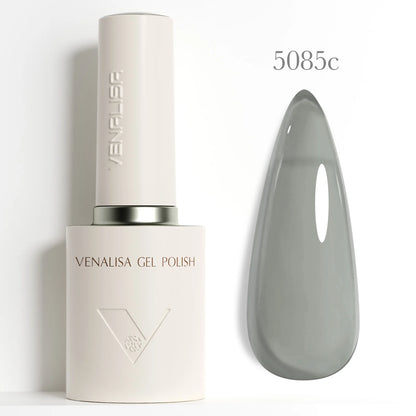 VENALISA 10ml Nail Gel Polish 90Colors HEMA/TPO Free UV LED Soak Off Long Lasting High Gloss Base TopCoat for Salon DIY Manicure