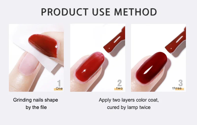 VIP5 VENALISA Gel Nail Polish Kit Hema Free Nude Pink Glitter Gorgeous Color Nail Manicure Soak off UV LED Nail Gel Varnish Set
