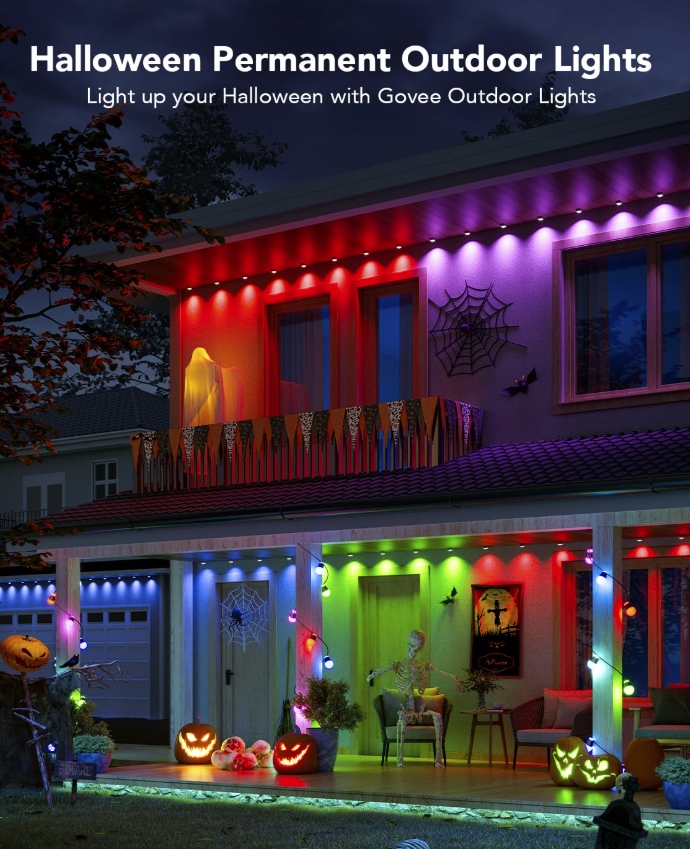 Govee RGBIC LED Permanent Outdoor Lights Model H705C (150 ft).