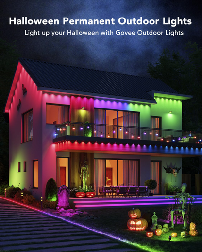 Govee RGBIC LED Permanent Outdoor Lights Model H705C (150 ft).