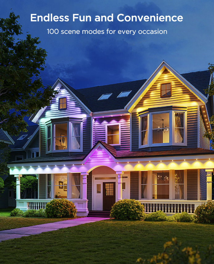Govee Permanent Outdoor Lights 2 H705D (50 ft).