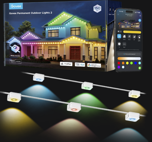 Govee Permanent Outdoor Lights 2 H705F (150ft)