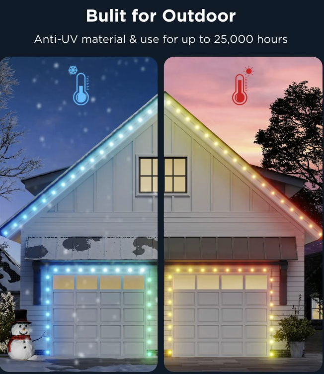 Govee Outdoor Dot String Lights Models H703A (50 ft)