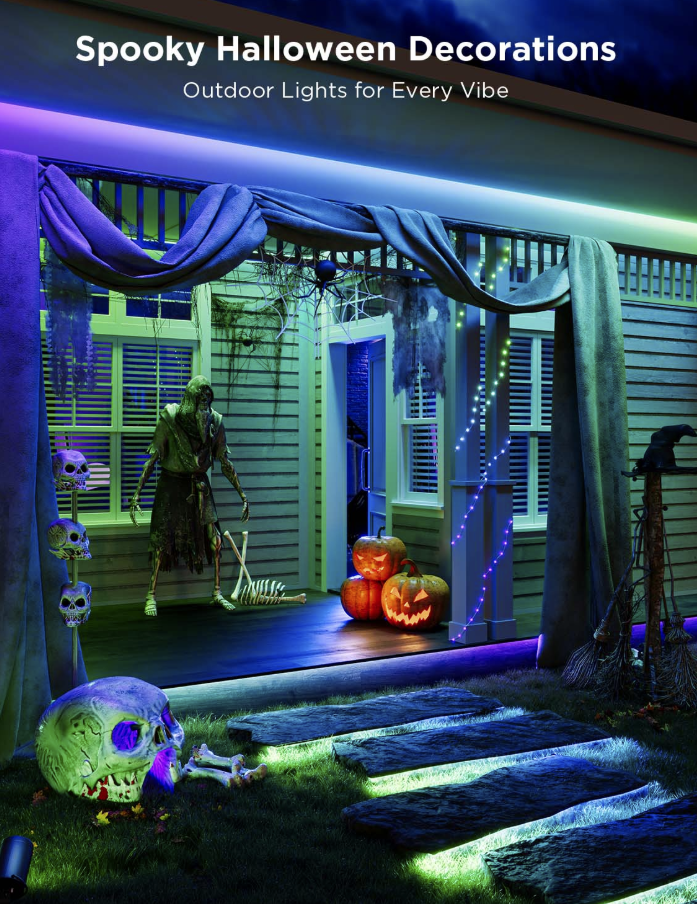 Govee RGBICWW Outdoor LED Strip Lights Model H70A3 (98.4 ft)
