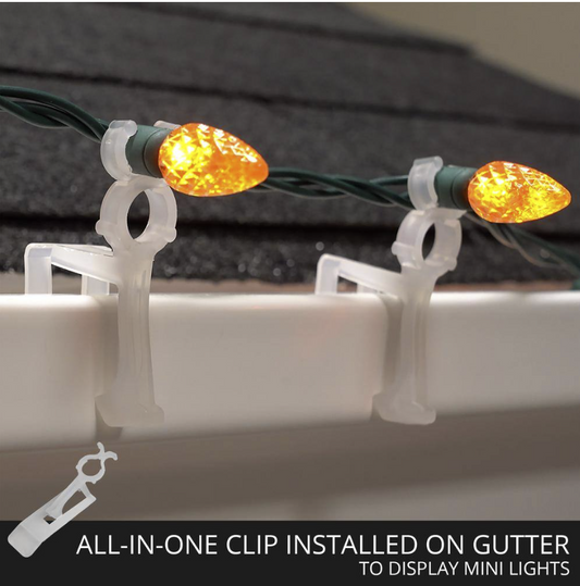 All-in-One Christmas Light Clip (100-Pack)
