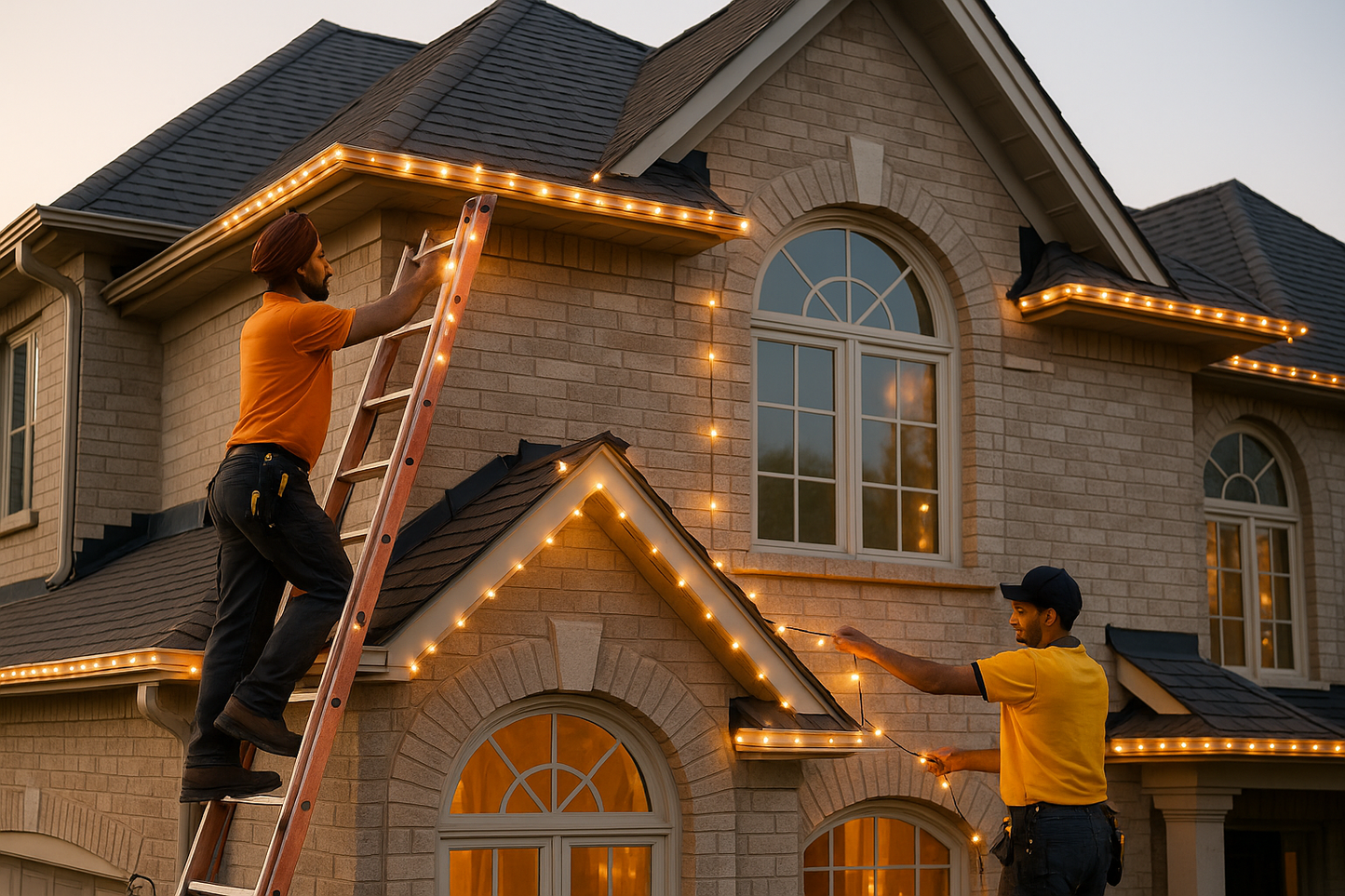 Light up your whole roofline this Diwali — from corner to corner, your home will glow in its entirety
