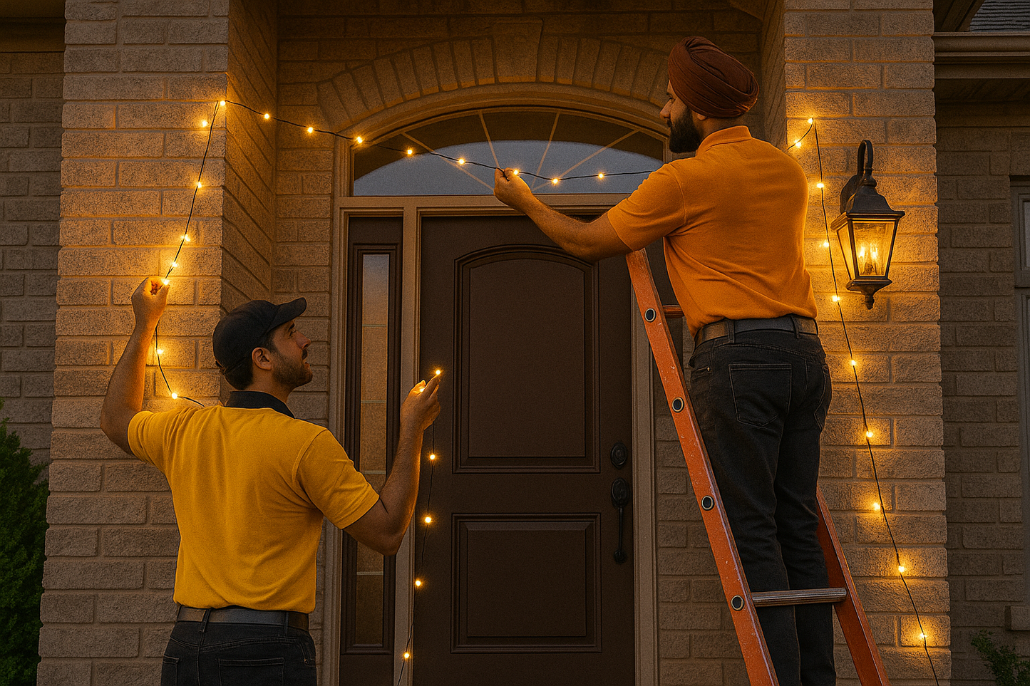 Light up your whole roofline this Diwali — from corner to corner, your home will glow in its entirety
