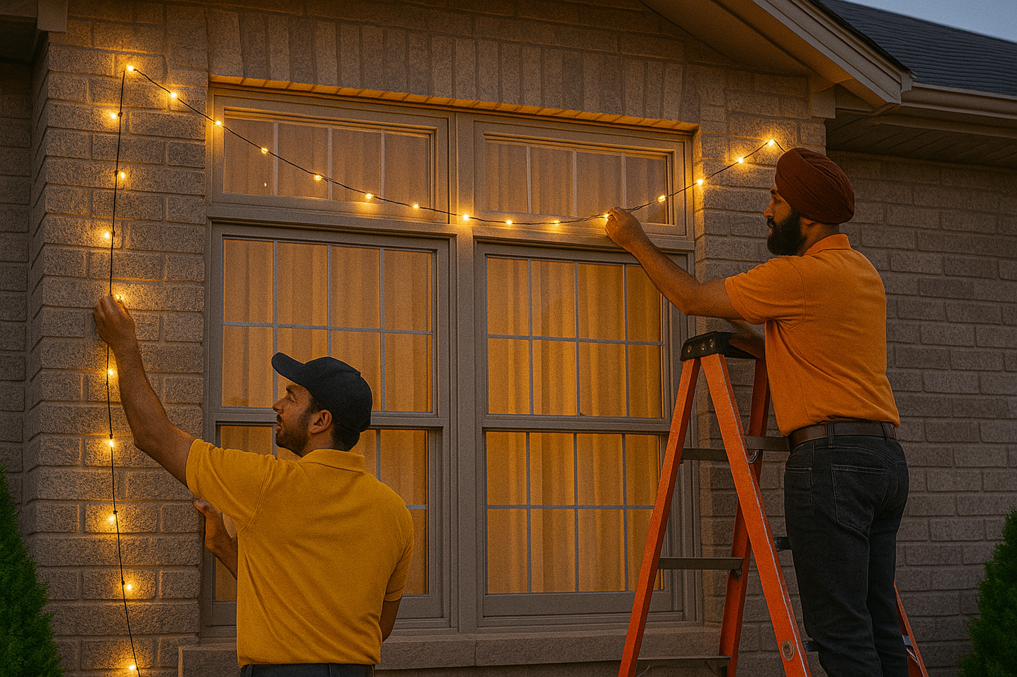 Light up your whole roofline this Diwali — from corner to corner, your home will glow in its entirety