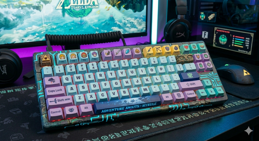 Mechanical Keyboard Legend of Zelda
