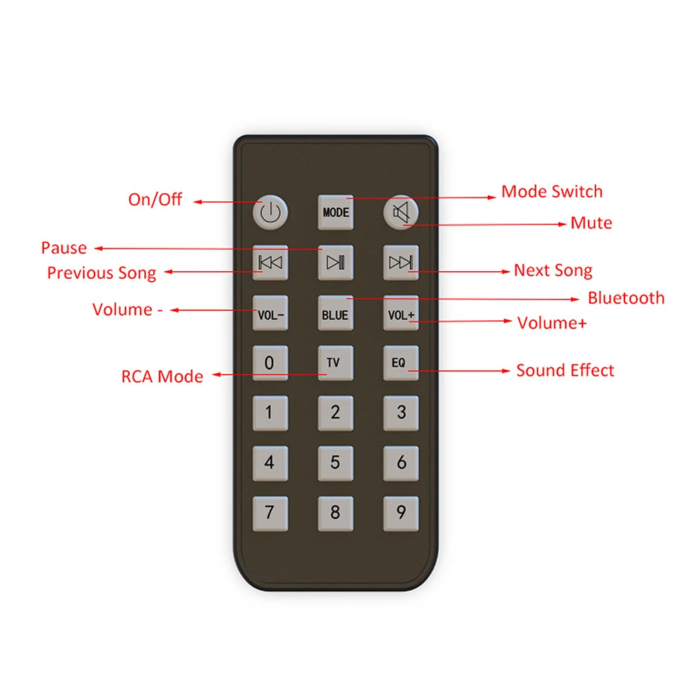 Soundbar Stereo Home Theater