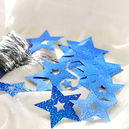 100PCS Bling Star Balloon Ribbon