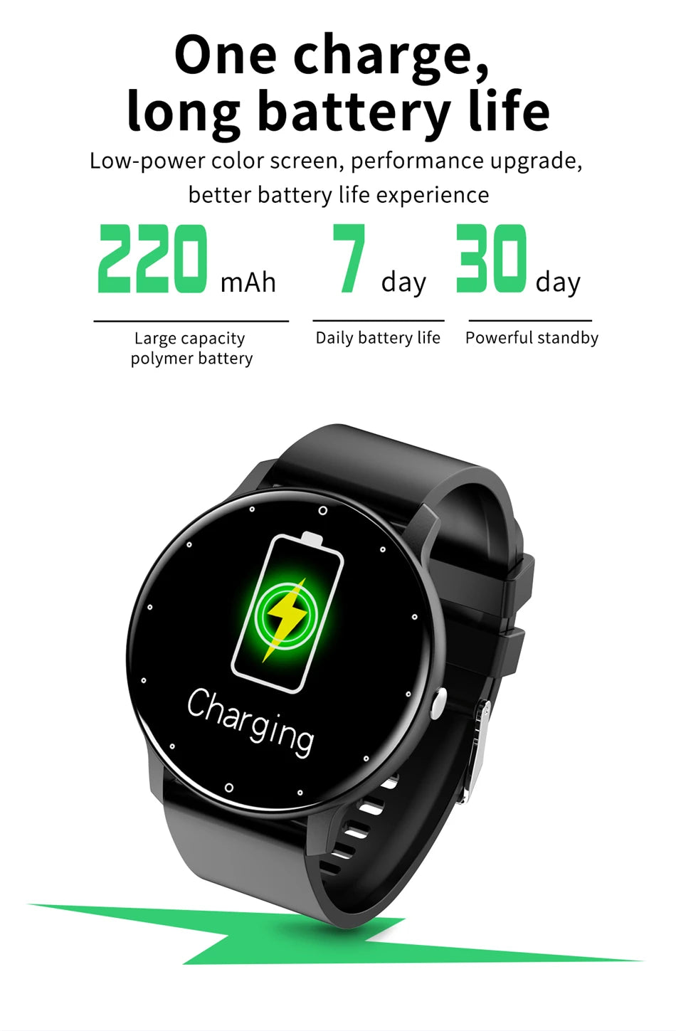 Smartwatch with Wireless Call & Fitness Tracking