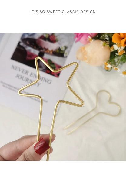 Star Heart Hair Stick.