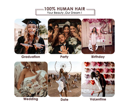Ombre Blonde 13X4 Transparent Lace Front Human Hair Wig Brown Root Loose Wave Ash Blonde 4x4 Closure Wig Pre Plucked