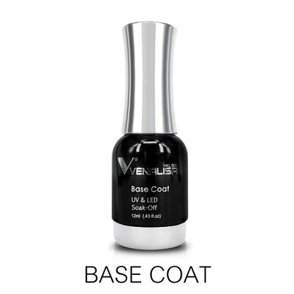 Venalisa TPO FREE Tempered Top Coat Nail Paint Gel Platinum Gel Polish Nail Soak Off UV LED Gel Polish Nail Lacquer Varnishes