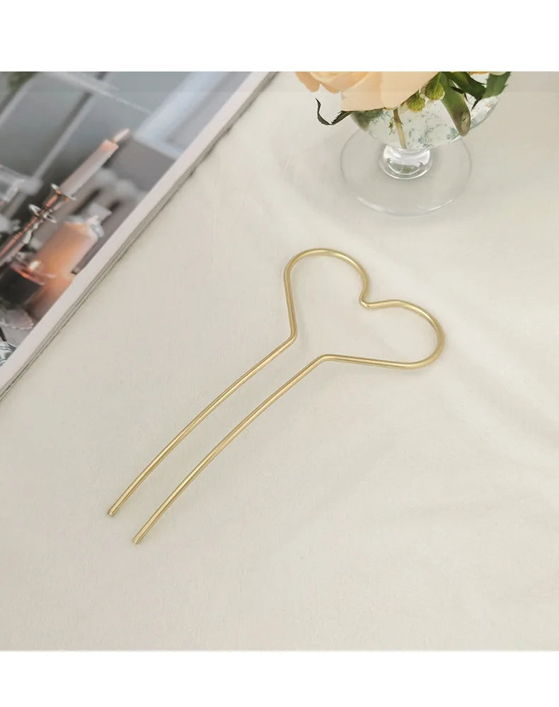 Star Heart Hair Stick.