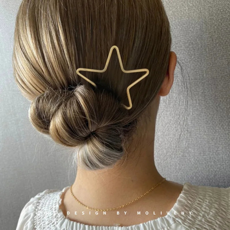Star Heart Hair Stick.