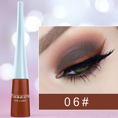 17 Colors Neon Liquid Eyeliner Pencil Waterproof Colorful Blue Green Yellow White Eye Liner Pen Women Makeup Eyes Cosmetics