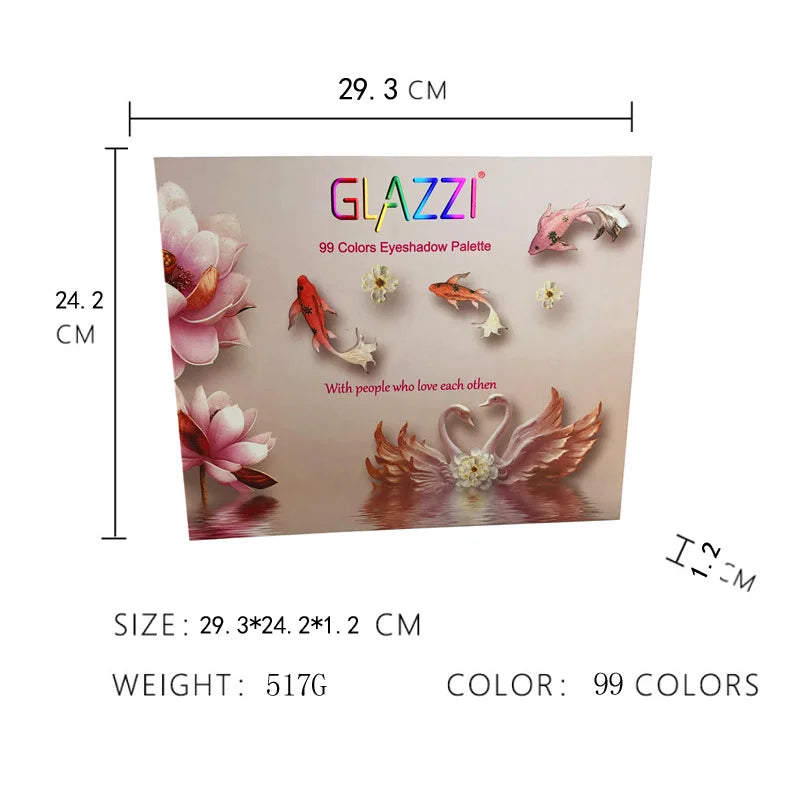 99 Color Glitter Palette.