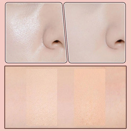 Korean Loose Powder Full Brightening Concealer Mineral Face  Foundation Cosmetics Lasting Makeup Powder Compact Powder Pressed