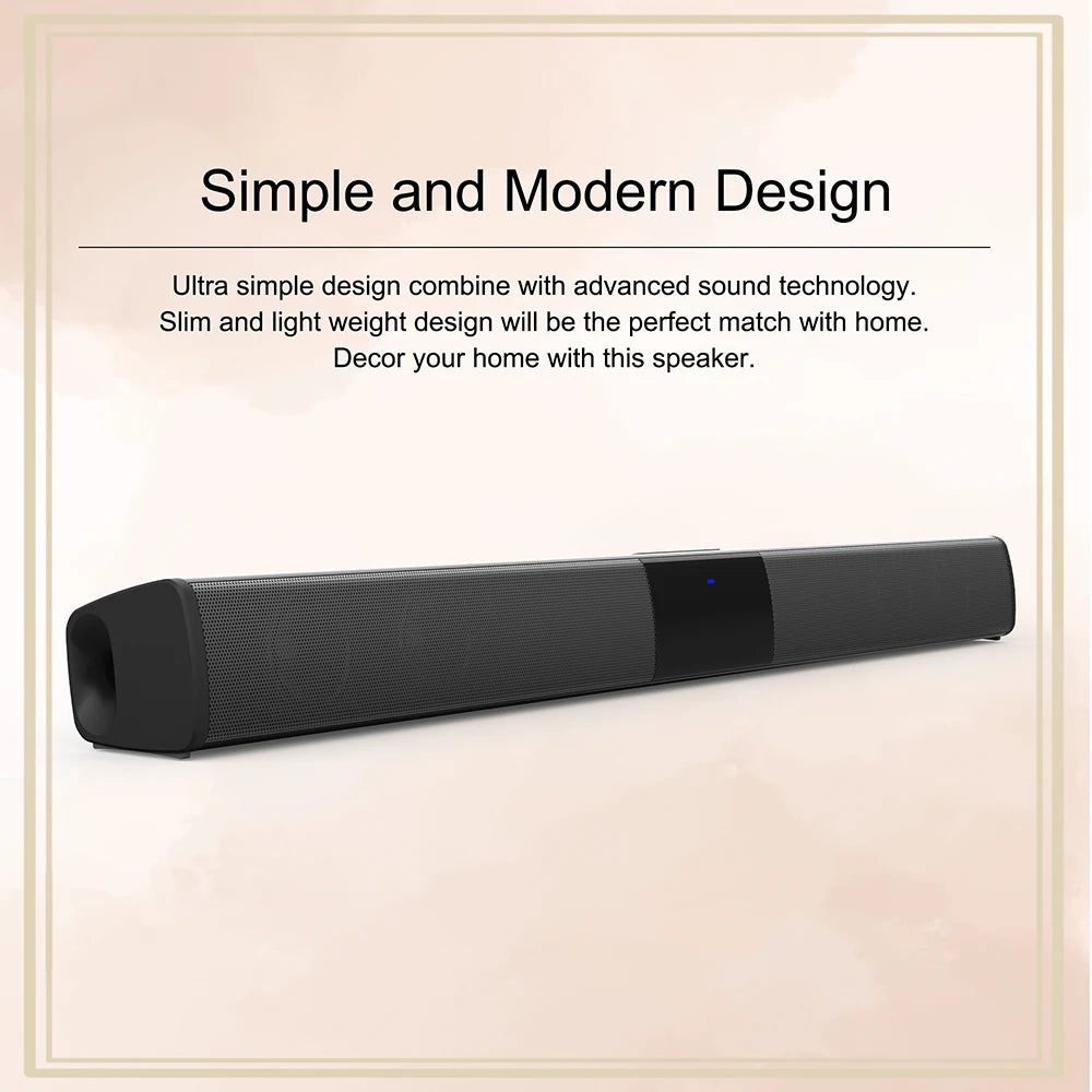 Soundbar Stereo Home Theater
