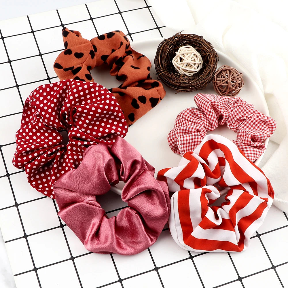 Large Elastic Scrunchies Set.
