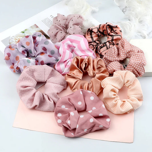 Large Elastic Scrunchies Set.