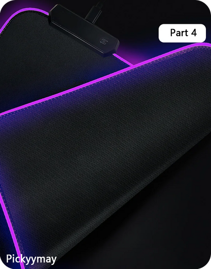 CosmicGlow RGB Desk Mat