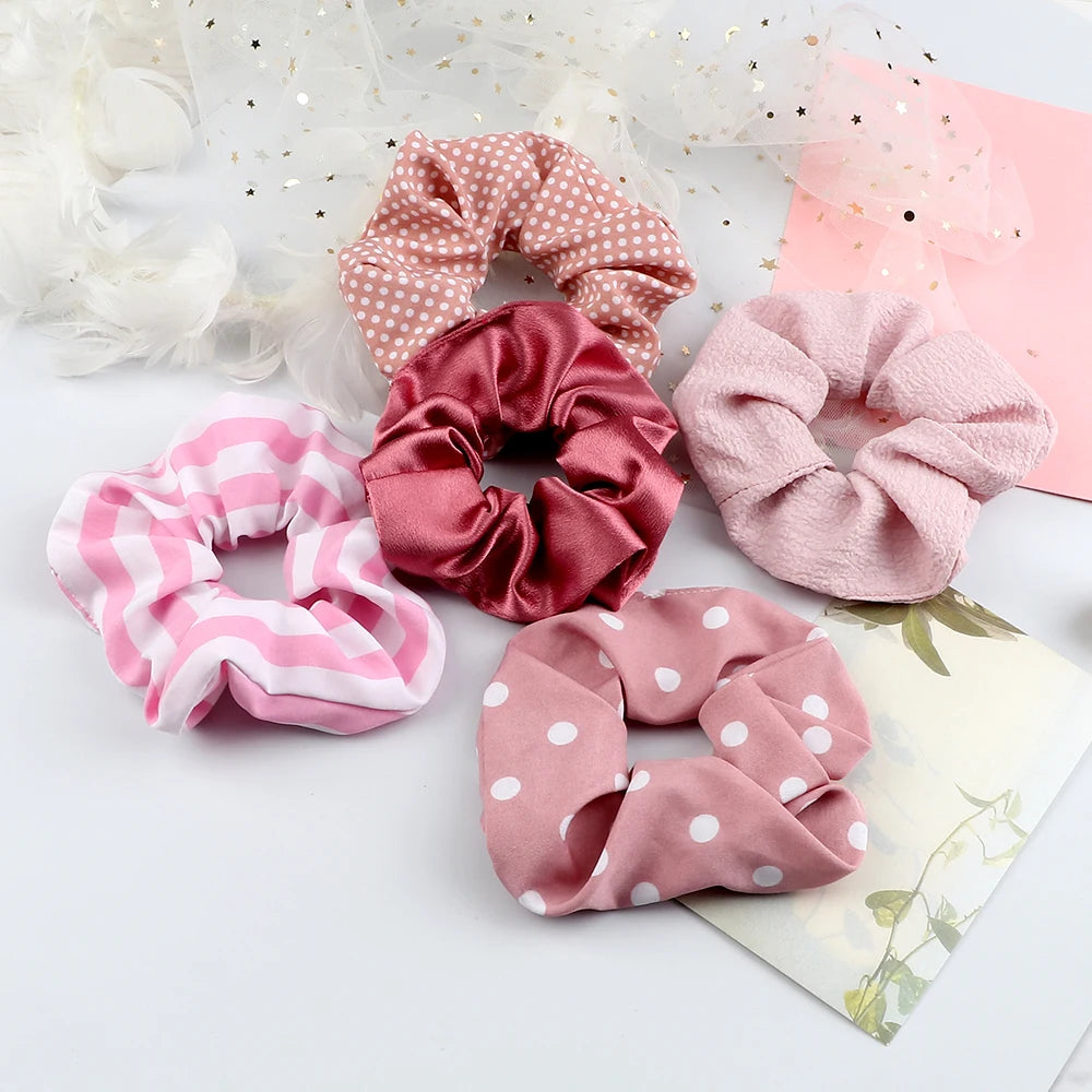 Large Elastic Scrunchies Set.