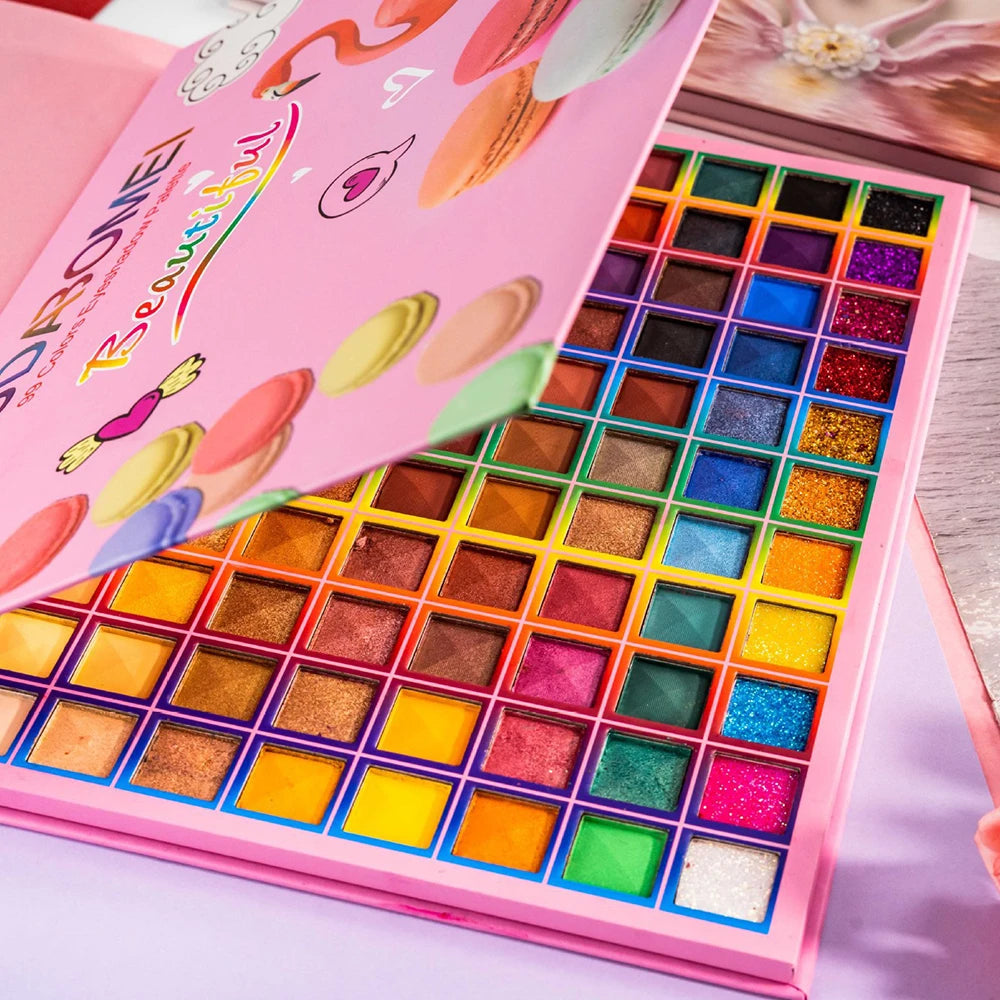 99 Color Glitter Palette.