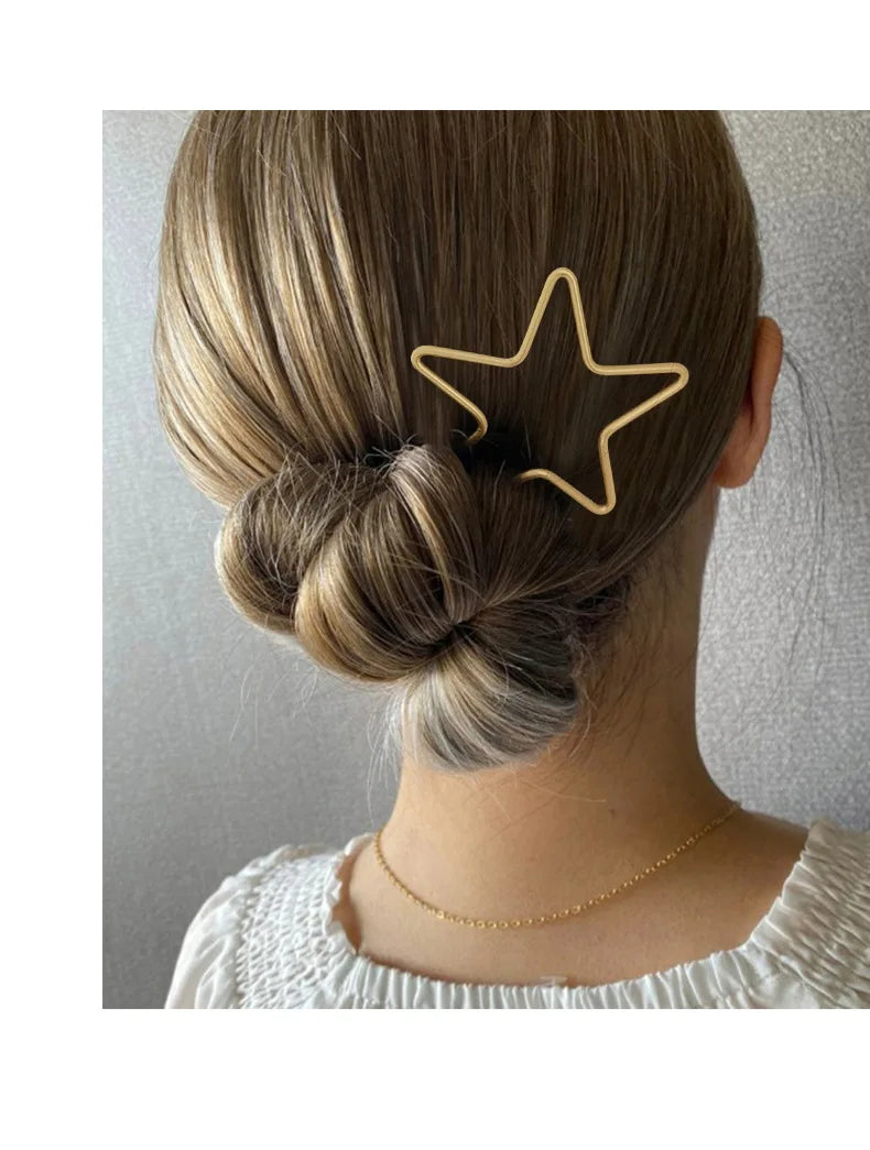 Star Heart Hair Stick.