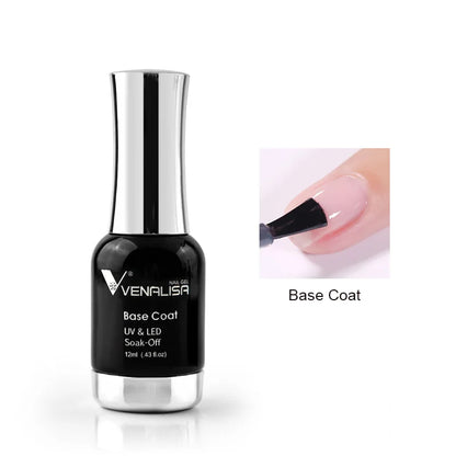 VENALISA Nail Gel Varnish TPO FREE Soak Off UV LED Organic Odorless Enamels Nail Art Colors 12ml 120Colors UV Gel Nail Polish