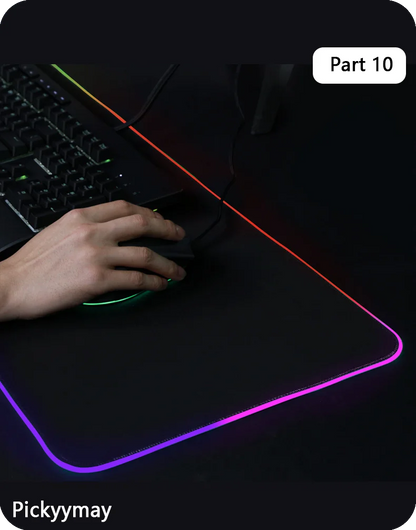 CosmicGlow RGB Desk Mat