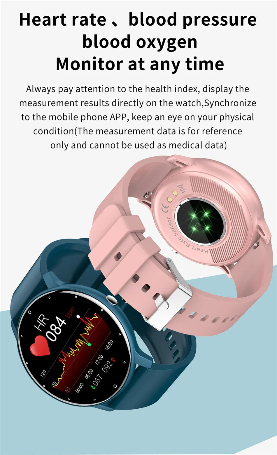 Smartwatch with Wireless Call & Fitness Tracking