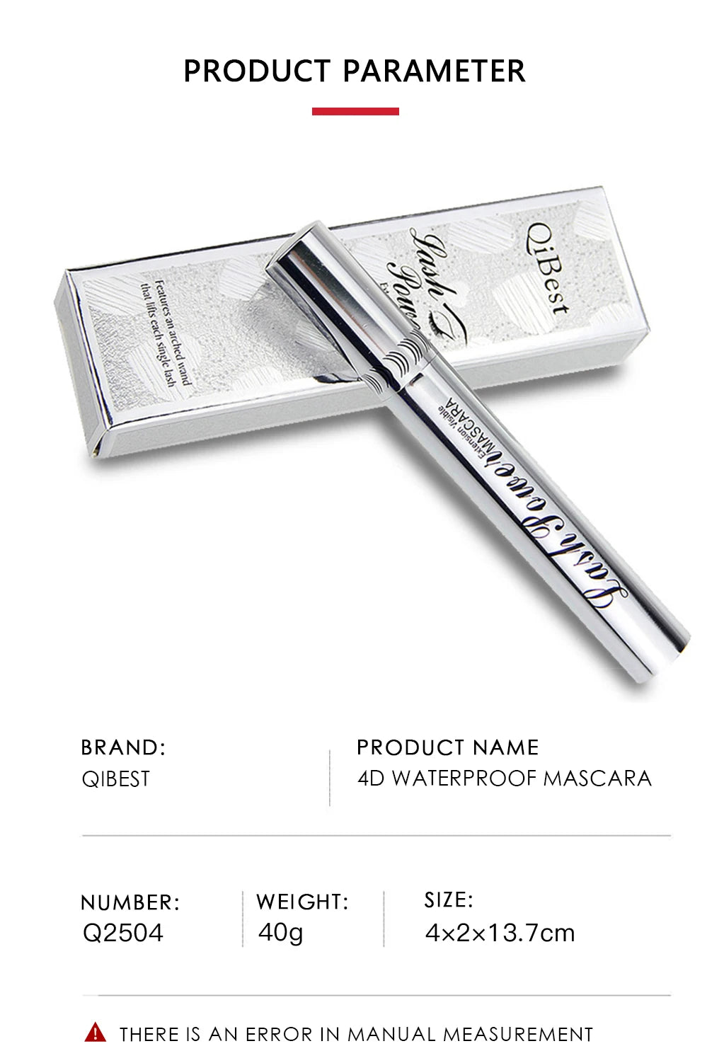 Silky Black Mascara.