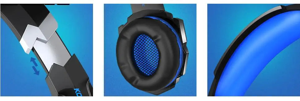 KOTION EACH Gaming Headset with LED & Mic