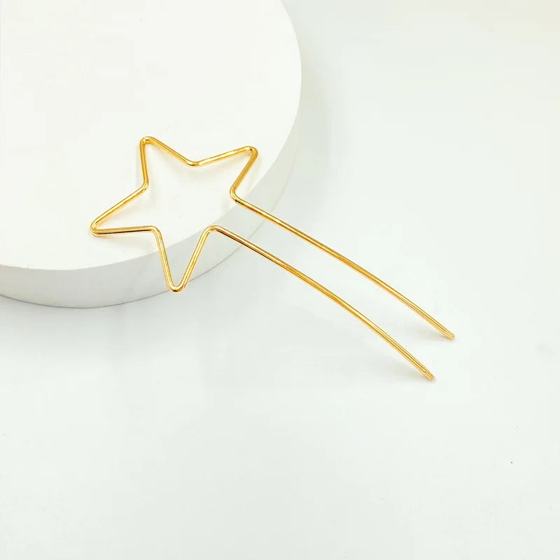 Star Heart Hair Stick.