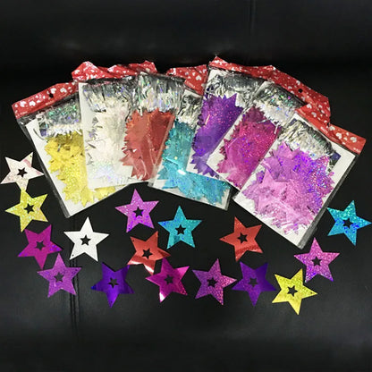 100PCS Bling Star Balloon Ribbon