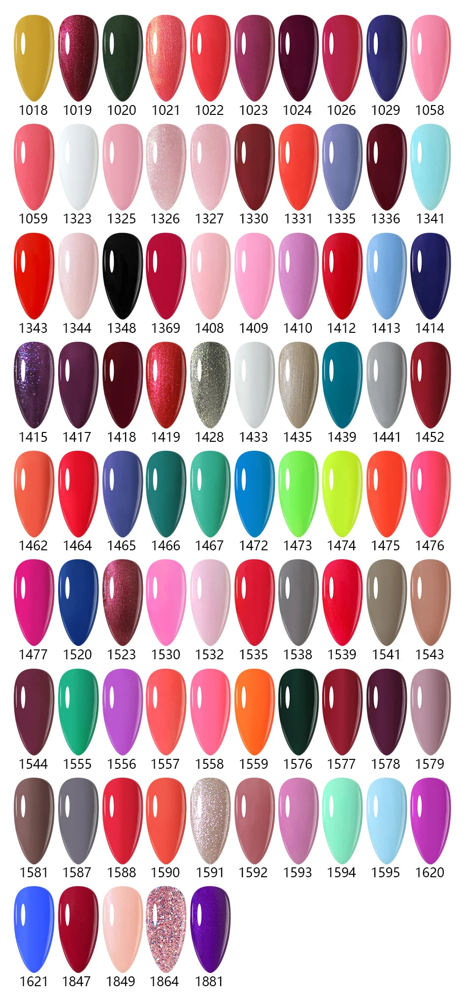 NAILCO 15ml 30/20/10pcs/Set UV Gel Nail Polish Semi Permanent Esmalte Vernis LED Gel Varnish Soak Off Nail Art All For Manicure