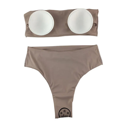 Cikini-Brazilian bikini set for women, sexy swimsuit, push up, beach clothing, summer